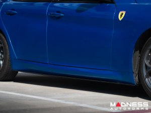 Alfa Romeo Giulia Side Skirts - Carbon Fiber - Lusso